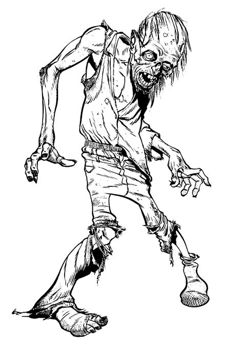 free zombie coloring pages|free zombie coloring pages printable.